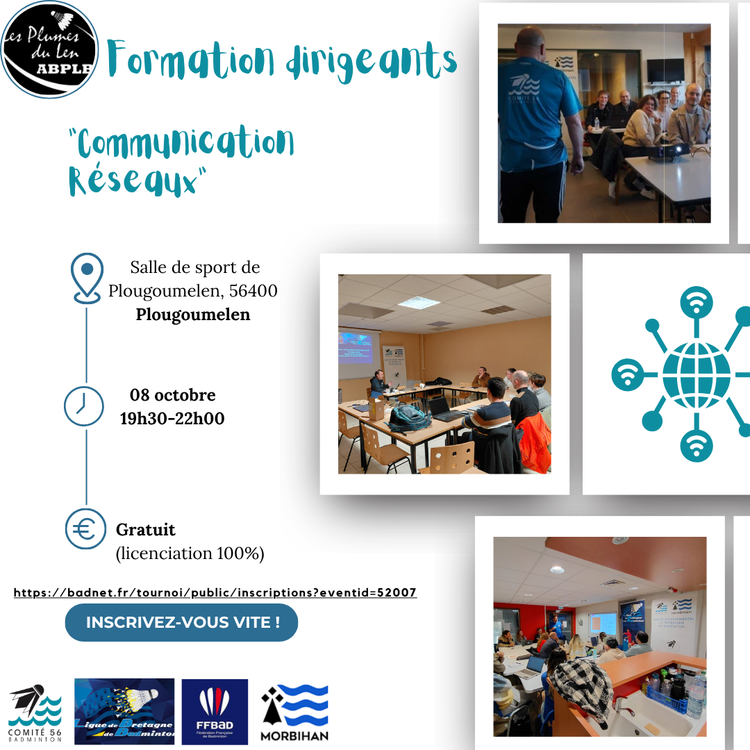 Formation dirigeant : Communication réseaux (Gratuit)