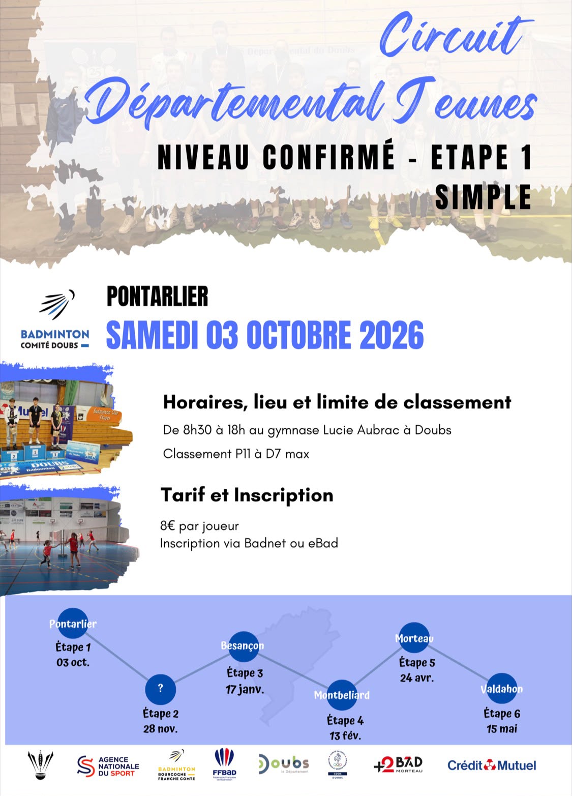 Circuit Jeune Départemental 25 - CDJ Etape 1 - Simple