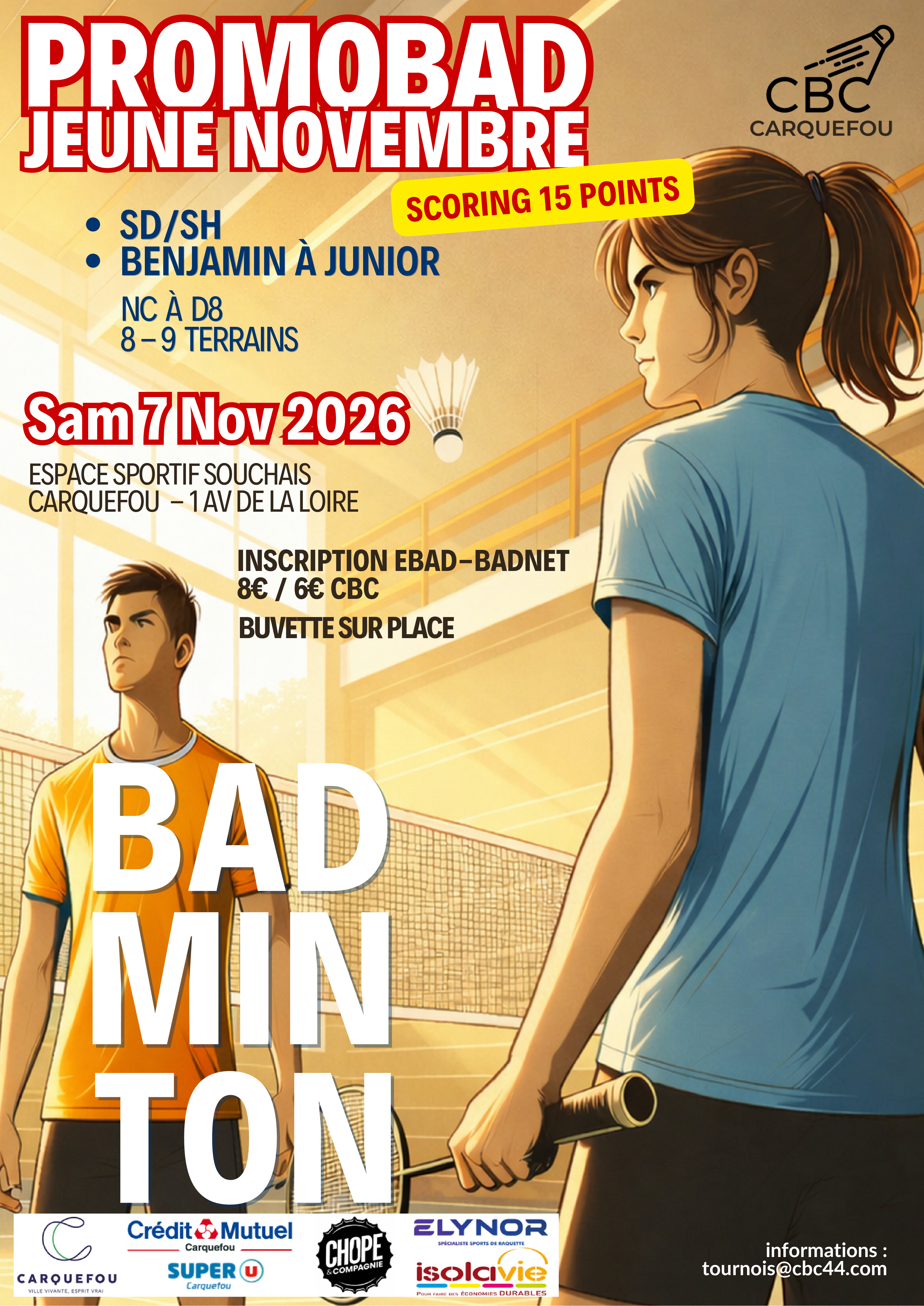 PDLL44-Promobad jeunes de Carquefou