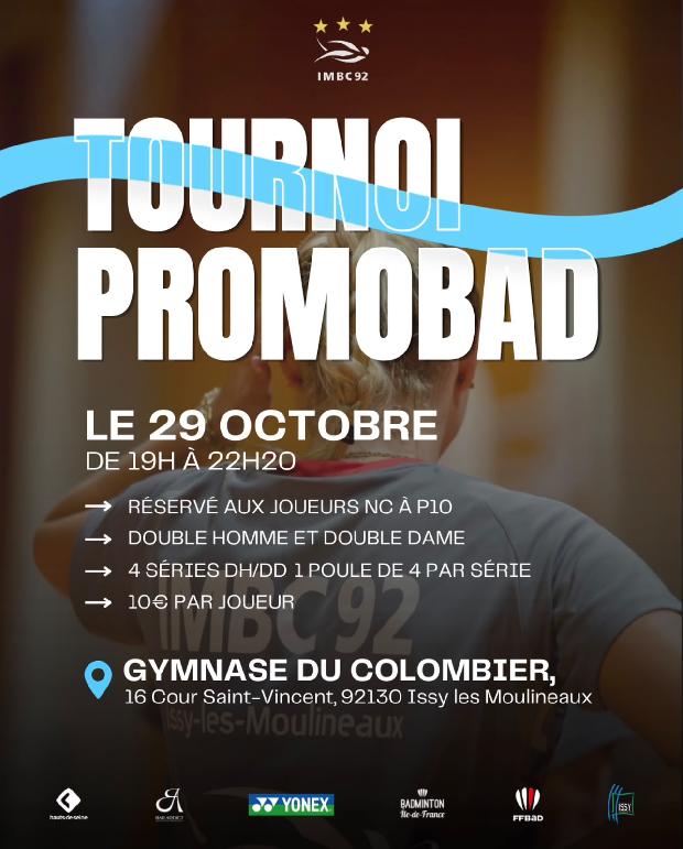1er tournoi Promobad