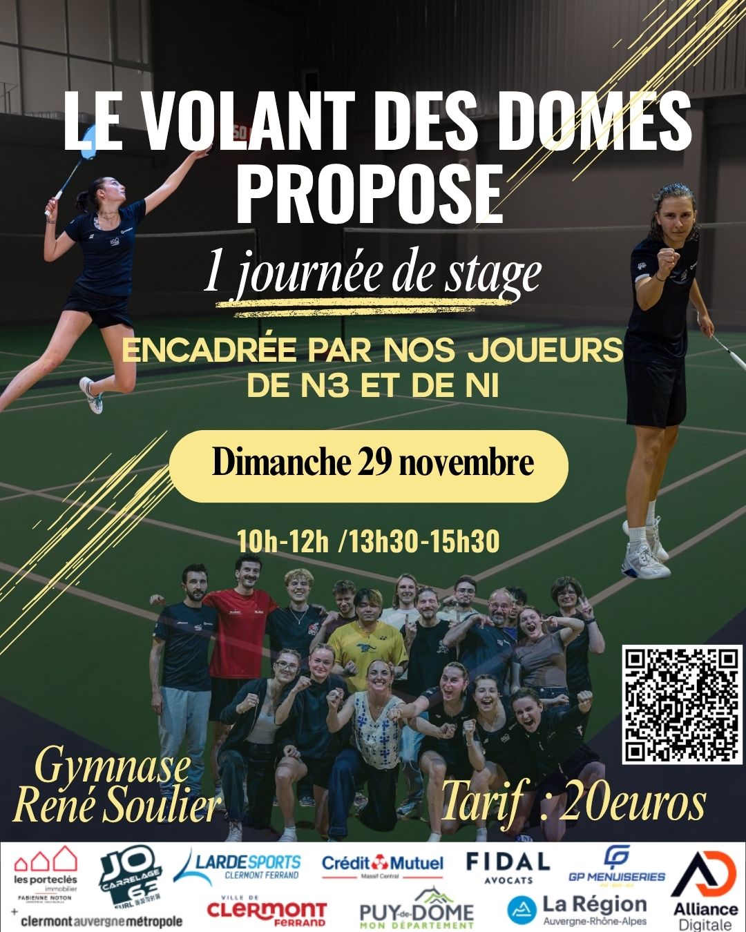 Stage de double