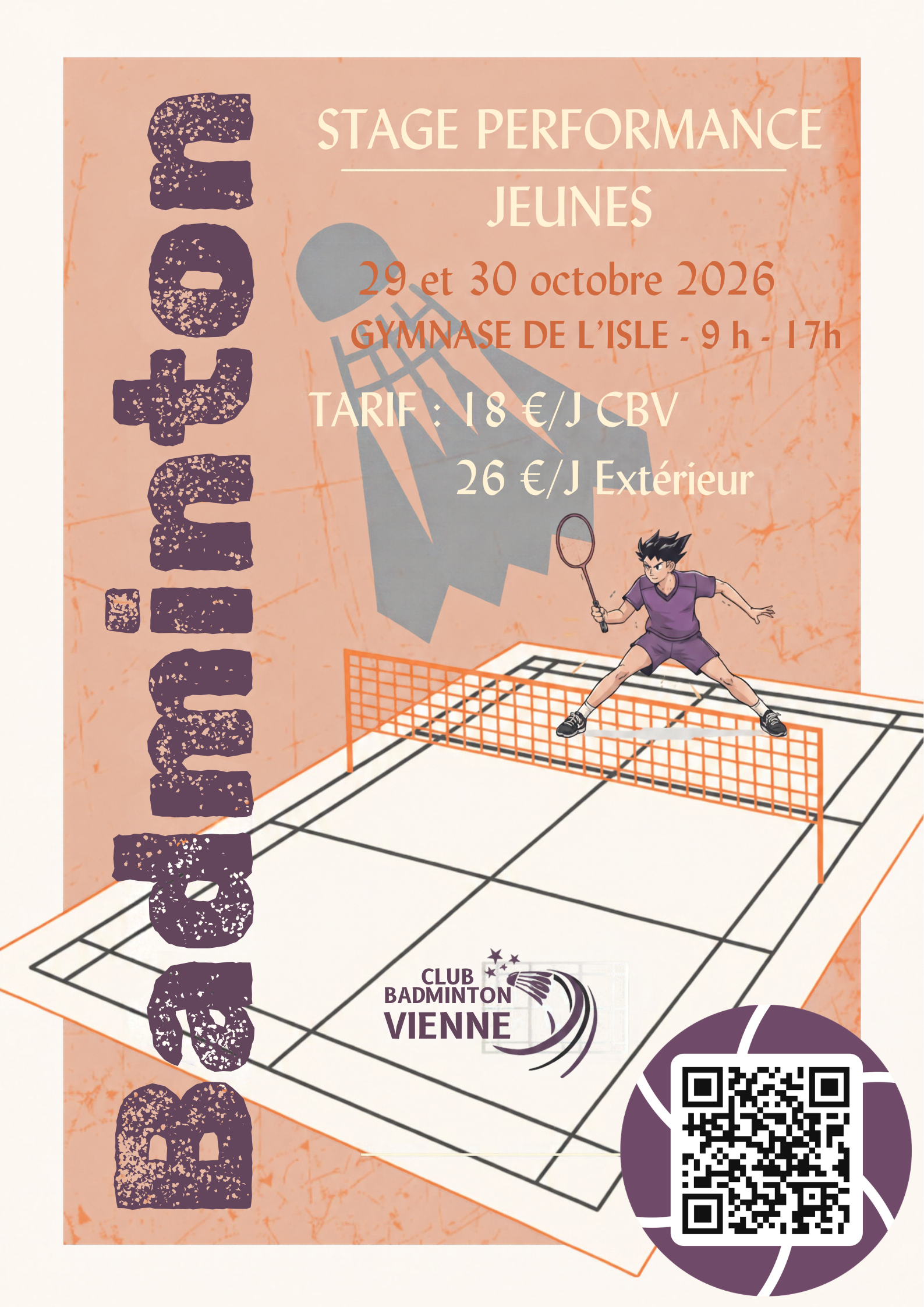 Stage Octobre 2026