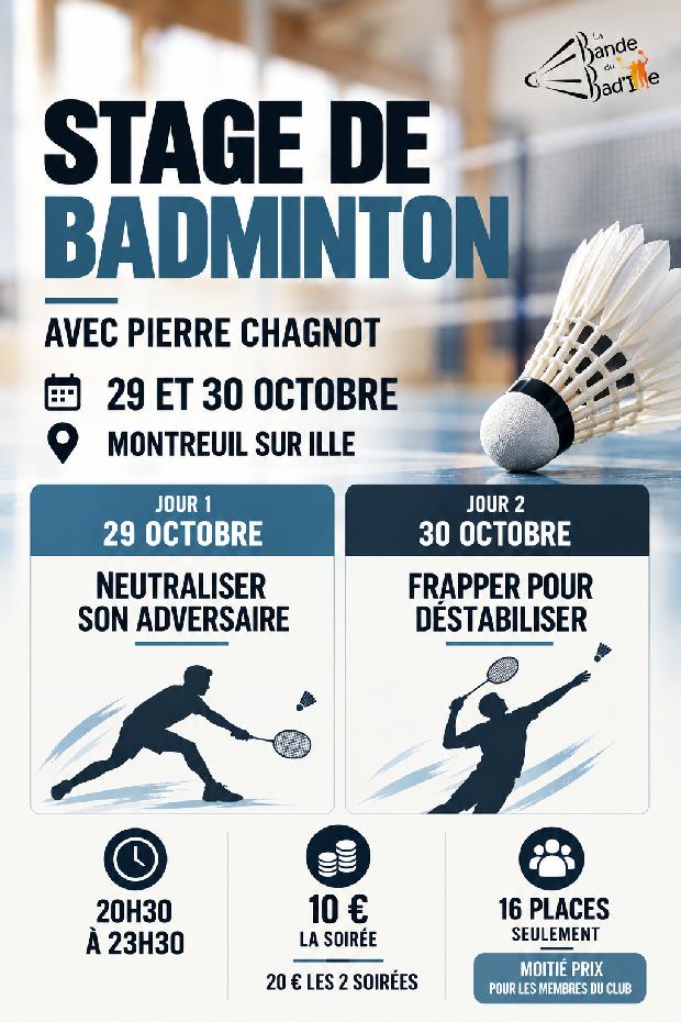 Bad'ille October stage 30 octobre