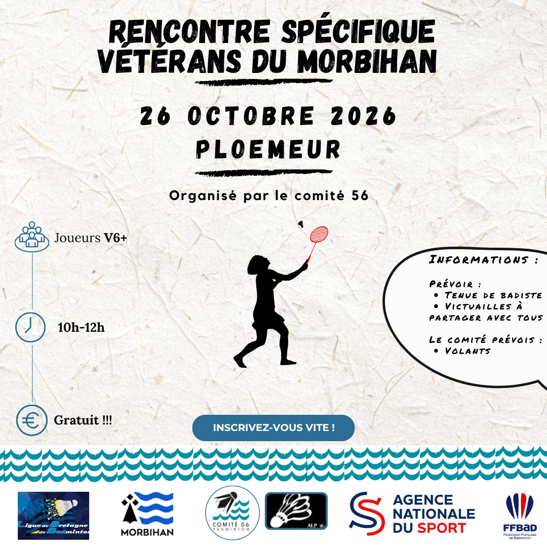 Rencontres vétérans V6+ - Ploemeur (Gratuit)