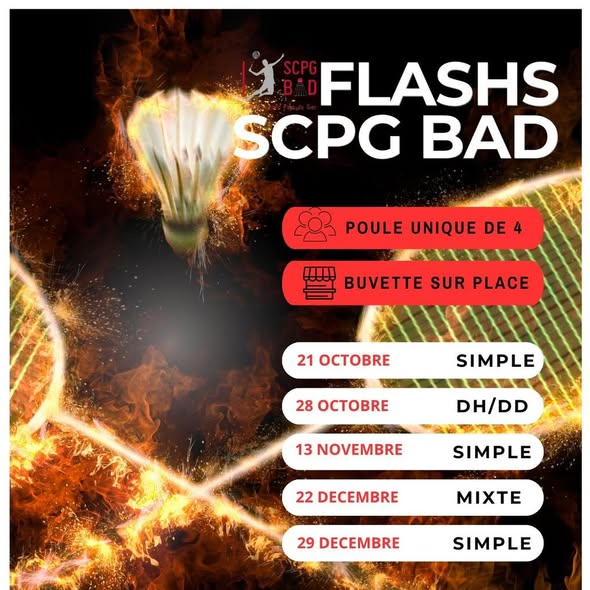 1er Flash Nocturne du SCPGBAD