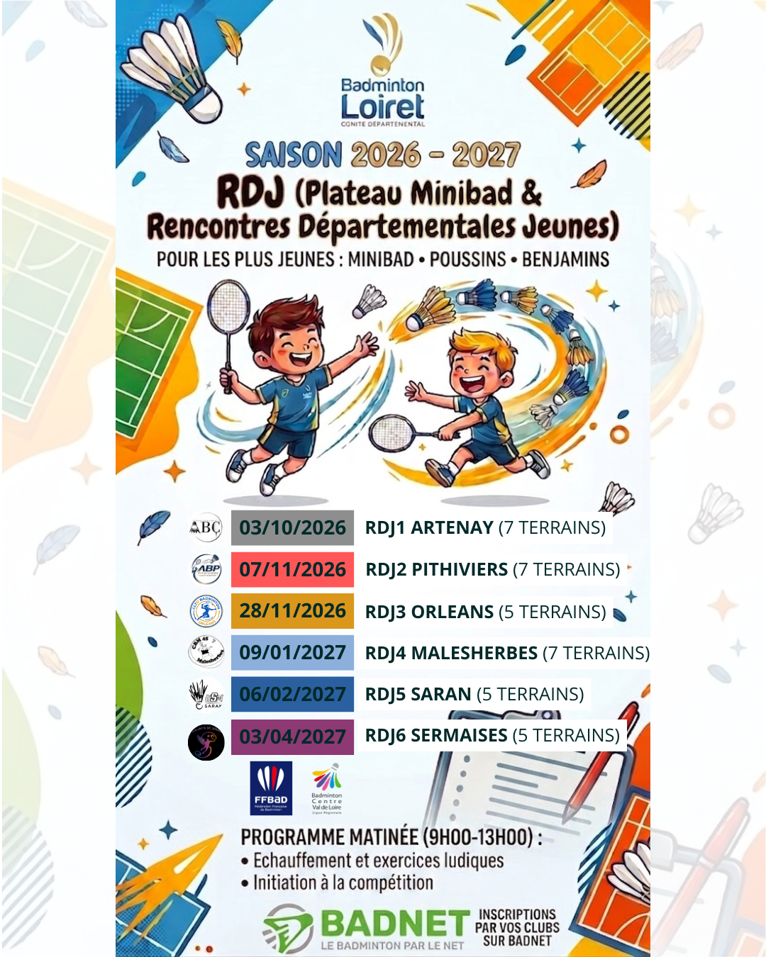 Plateau RDJ 2026-2027_Etape 2 Pithiviers
