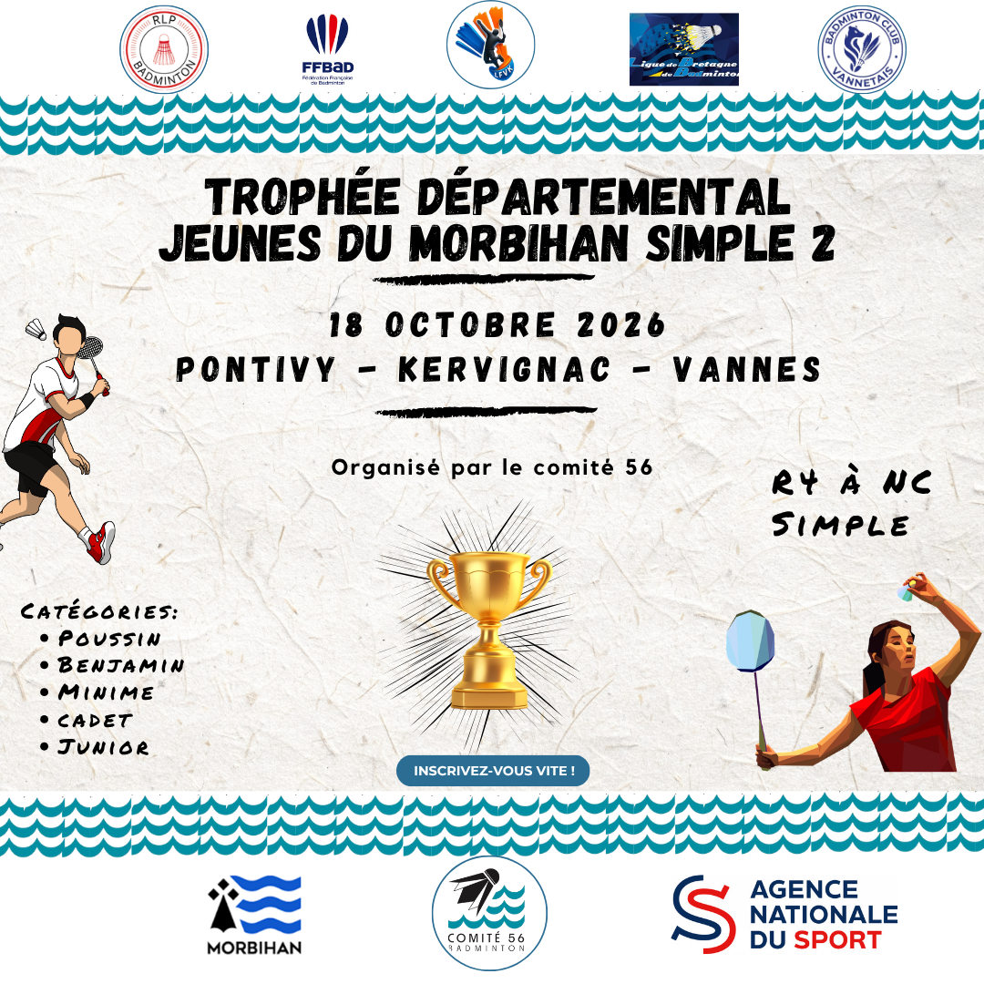 Circuit Jeune Départemental 56 - TDJ56 S2 Espoir Ouest