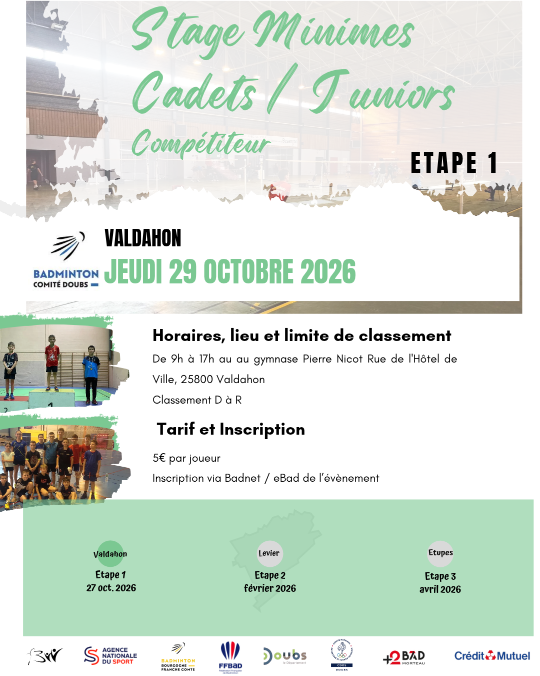 Stage jeunes Collectif - Comité 25