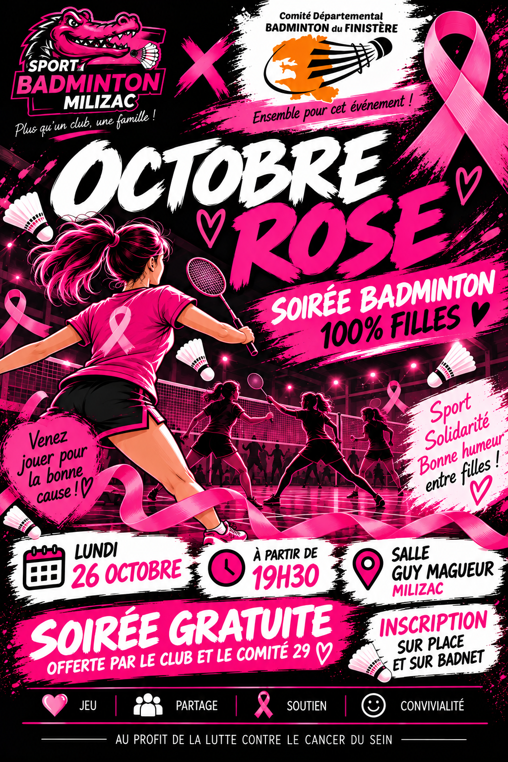 Soirée Féminine - Tout niveaux