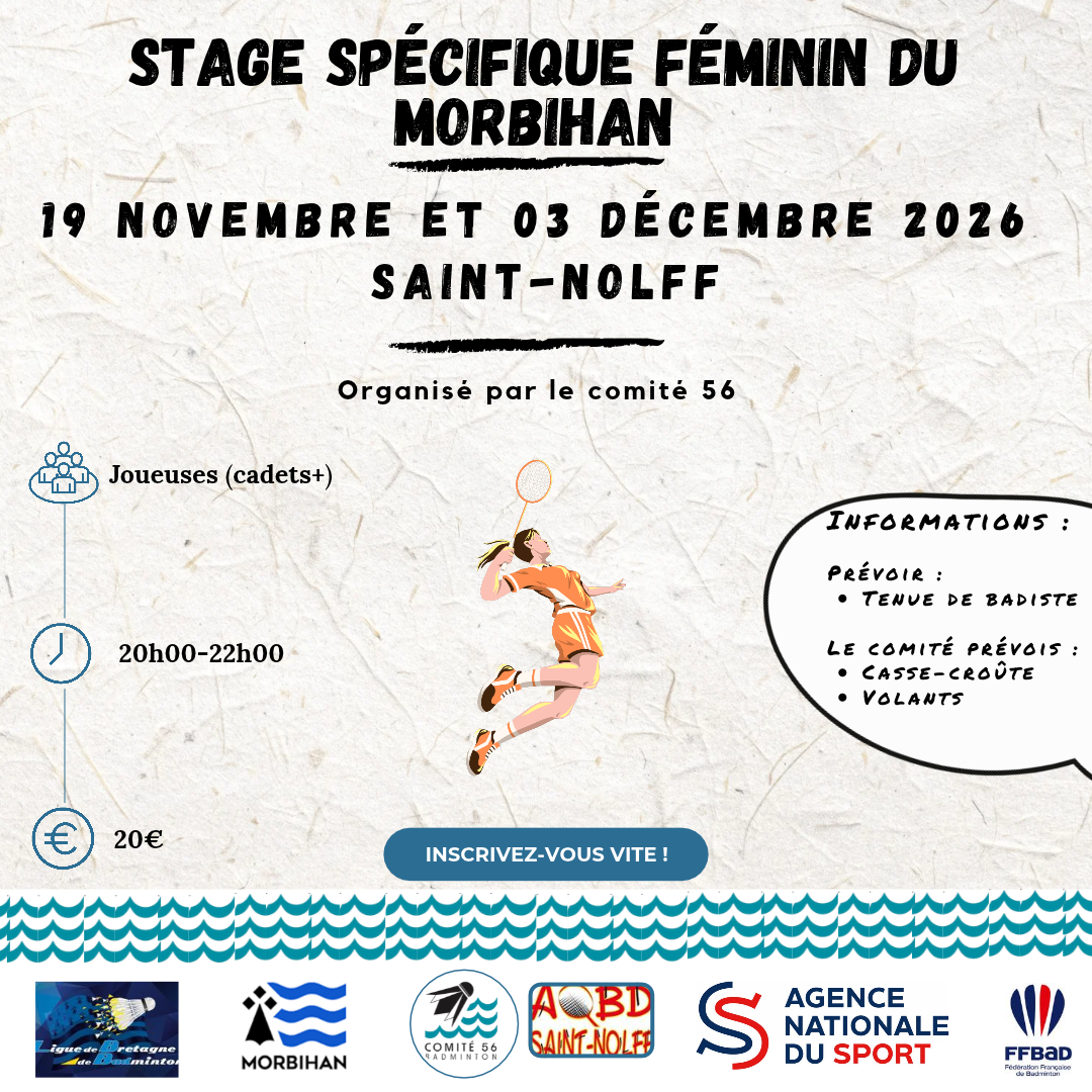 Stage féminin N°1