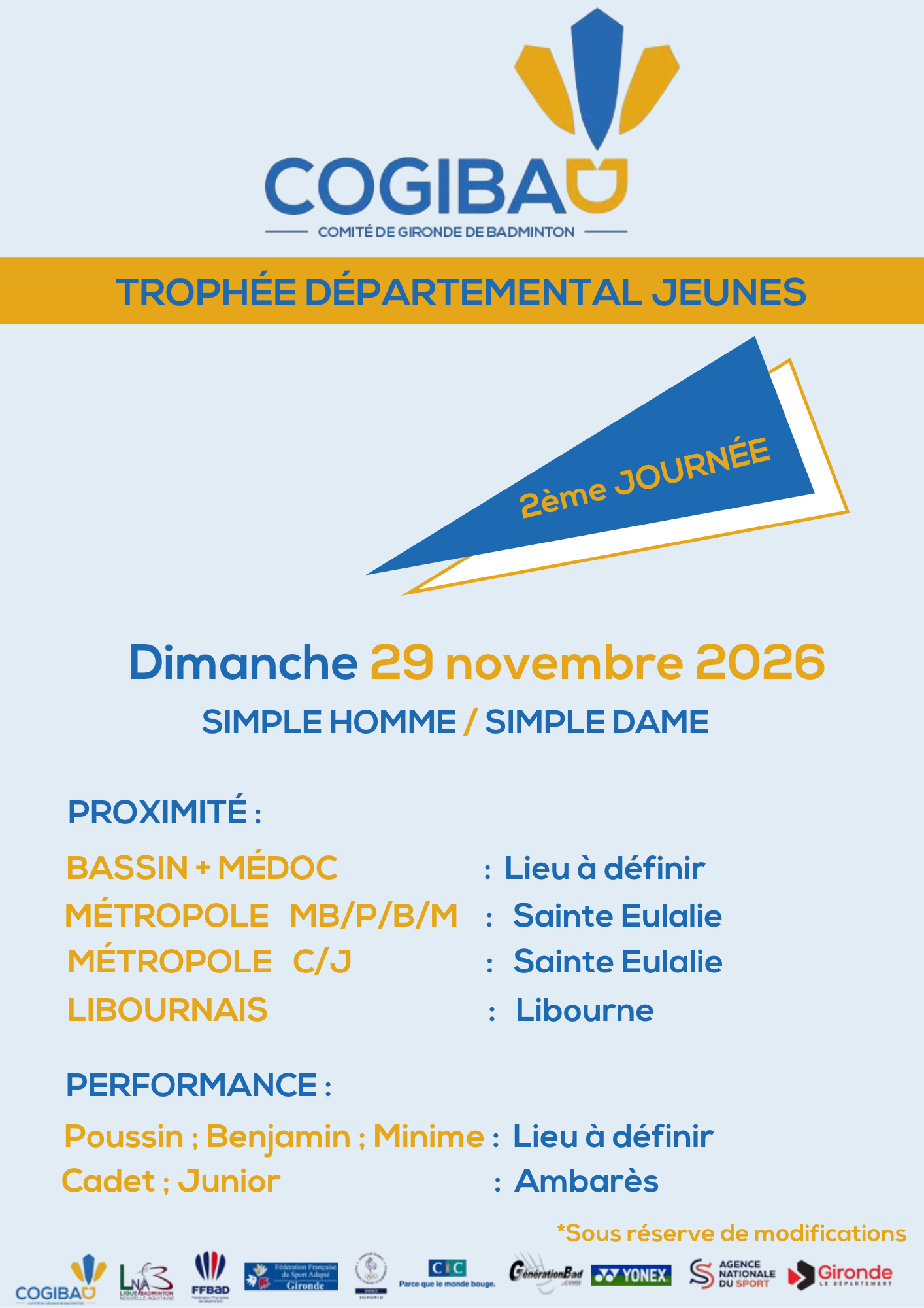 TDJ 33 J2 Médoc/Bassin