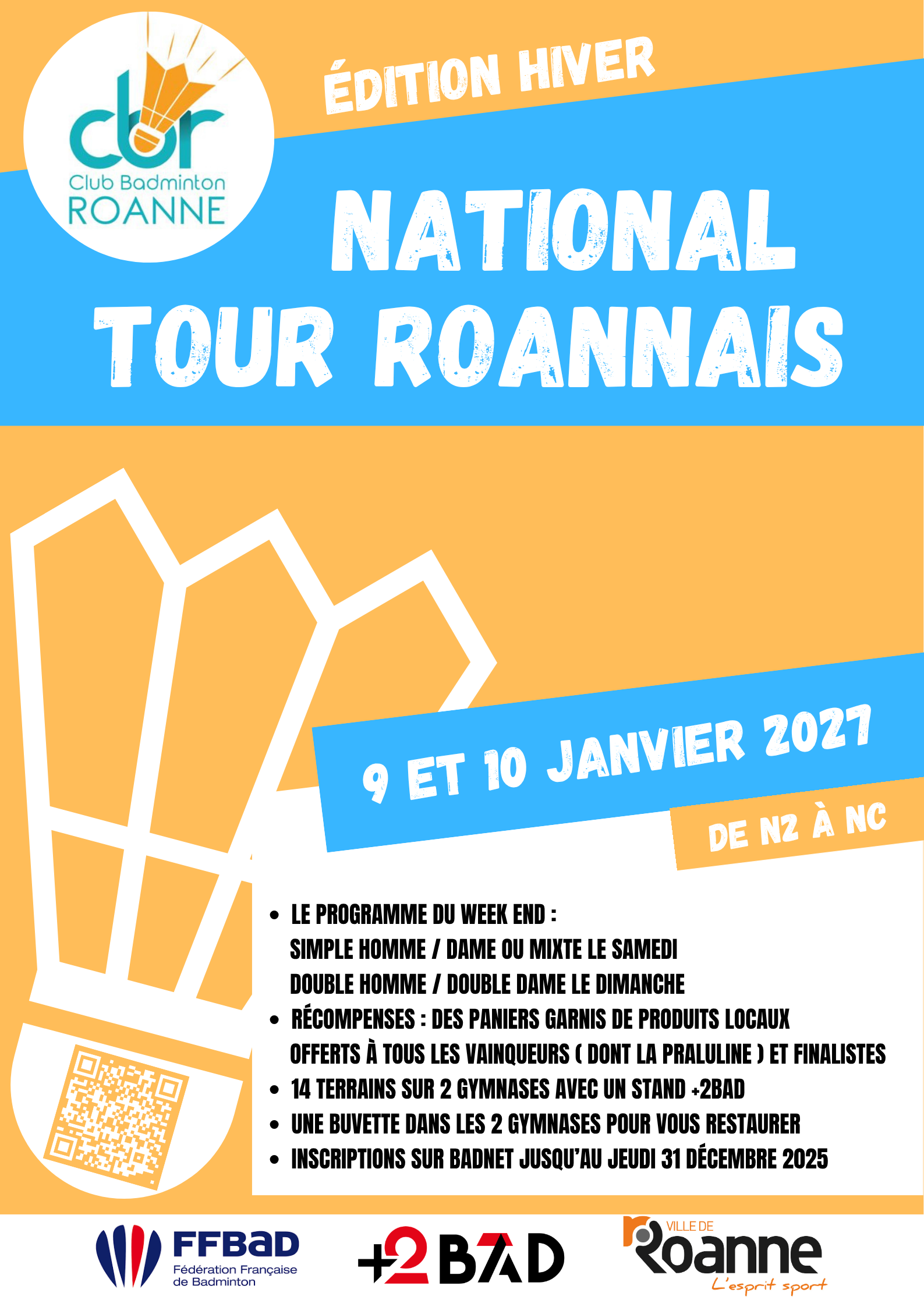 NATIONAL TOUR ROANNAIS HIVER