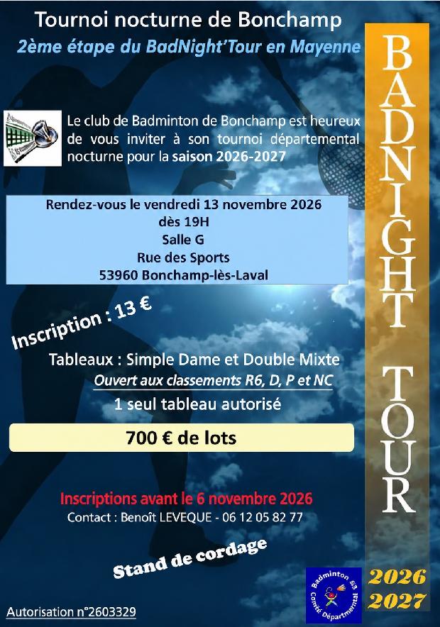 PDLL53-Badnight Tour étape 2 Bonchamp-seniors