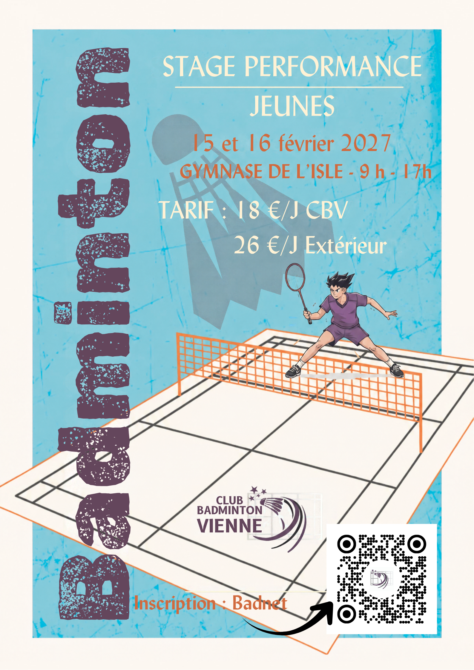 Stage Jeune CBV Février